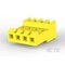 Te Connectivity Headers & Wire Housings Feed Thru Wo Tab 4P L.R. Yellow 20 Awg 3-640600-4 - alternate 1